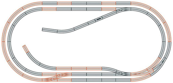 Roco 61103: Track set D geoLine