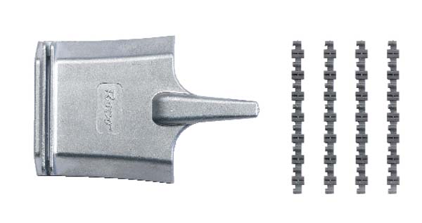 Roco 61192: Plastic rail joiners geoLine