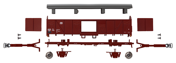 Roco 66258: Крытый грузовой вагон Typ Gbs