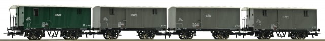 Roco 67101: Freight cars, 4 pcs