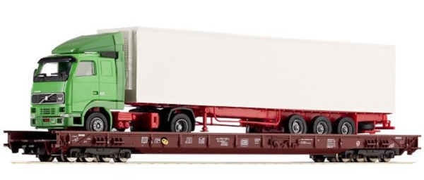 Roco 67212: Low Floor Intermediate Wagon Saadkms with Volvo