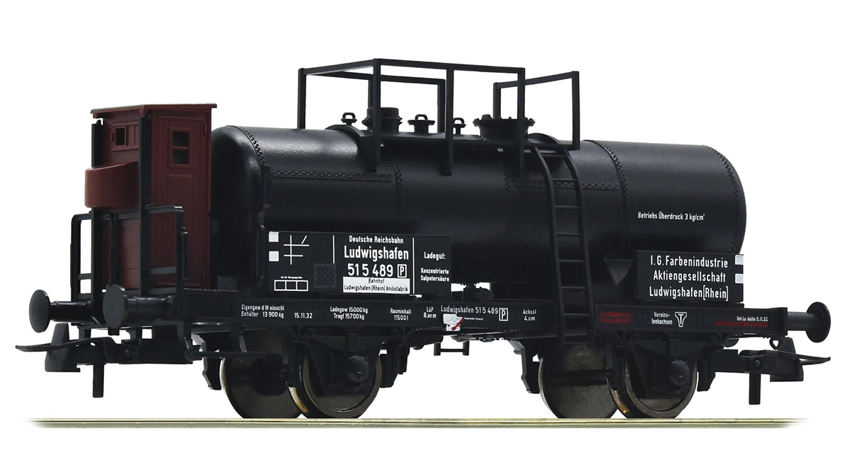 Roco 76606: Chemical tank wagon