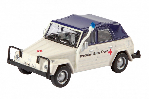 Schuco 25916: VW Typ 181 Kübelwagen DRK Санитарный