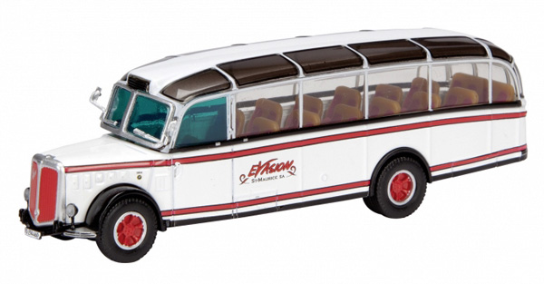 Schuco 26001: Saurer 4LC Alpenwagen Illa