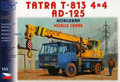SDV Model 103: Tatra 813 4×4 AD125 Kraan