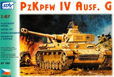 SDV Model 87163: Pz Kpfw IV Ausf. G tank