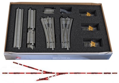 Tillig 01836: Track set with ballast