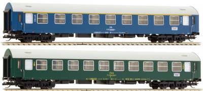 Tillig 01663: Passenger car WLABmee Set CSD