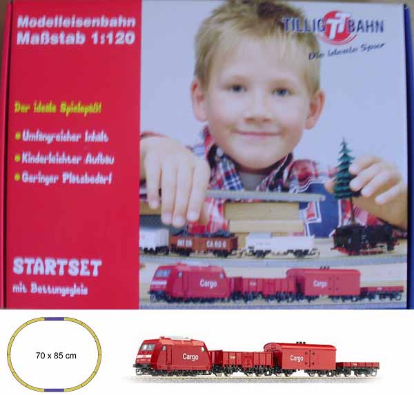 Tillig 01414: Starter set Freight train