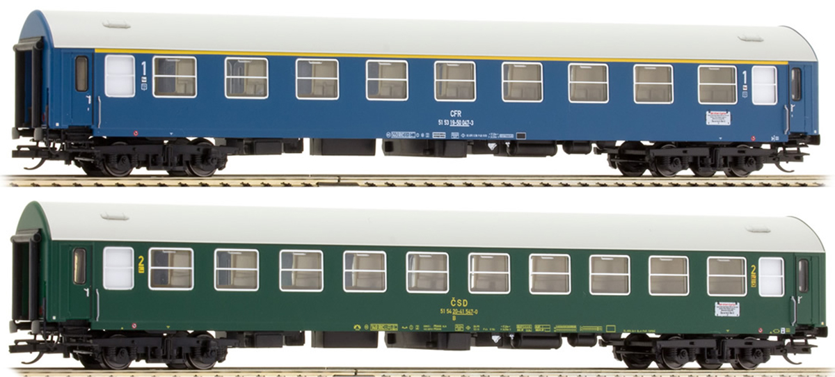 Tillig 01663: Passenger car WLABmee Set CSD