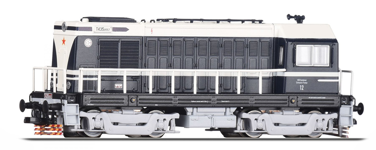 Tillig 02629: Diiselvedur Reihe T435 des VEB Kombinat Schwarze Pumpe Tillig 02629: Diiselvedur Reihe T435 des VEB Kombinat Schwarze Pumpe