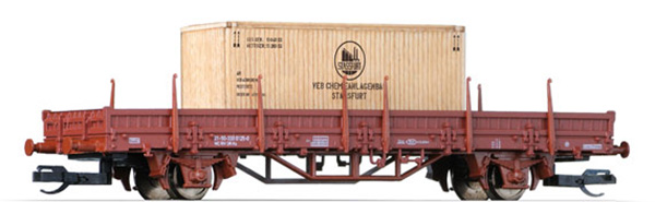 Tillig 14757: Stake car Typ Ks,with freight