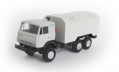UkrAuto 120009: Kamaz 5320 truck with box