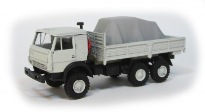 UkrAuto 120010: Kamaz 5320 truck with cargo