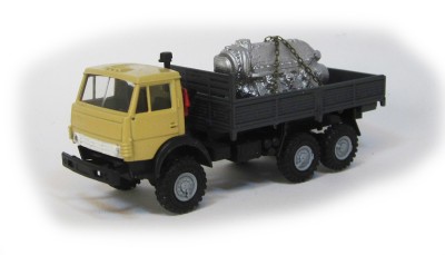 UkrAuto 120011: Kamaz 5320 truck with cargo