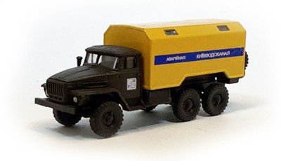 UkrAuto 220006: УРАЛ грузовик 'АВАРИЙНЫЙ ВОДОКАНАЛ' (Укр)