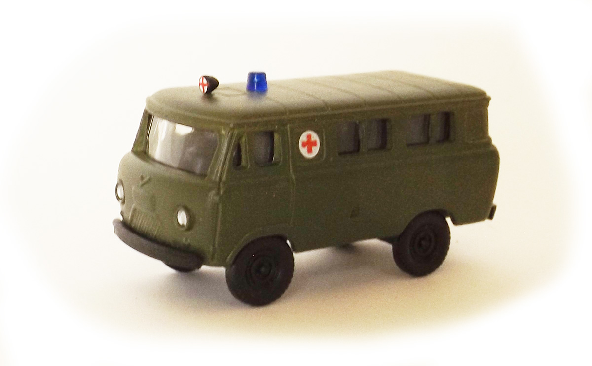 UkrAuto 240009: UAZ 452 Medical (green)