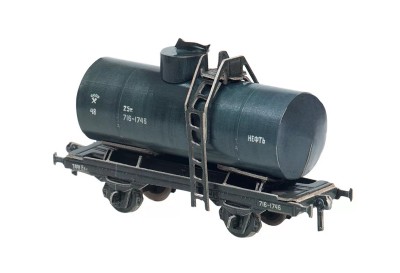 UmBum 386-02: Двухосная цистерна 25 м3 'Нефть'
