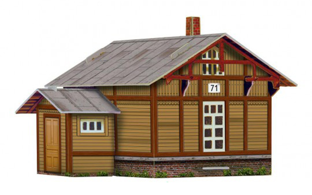 UmBum 298: Railway Wooden Lodge