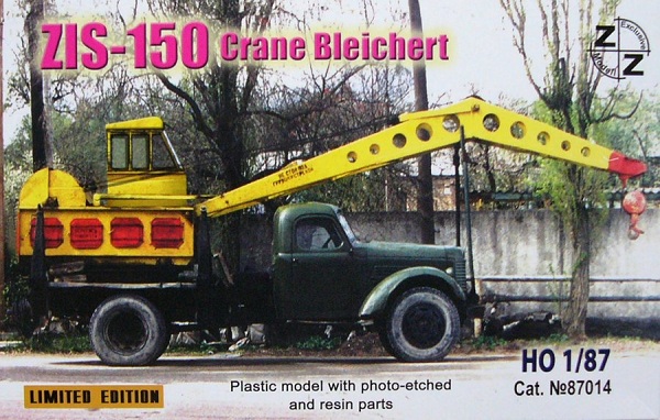 ZZ Models 87014: Zis-150 Crane Bleichert