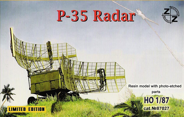 ZZ Models 87027: Советская РЛС П-35 Сатурн