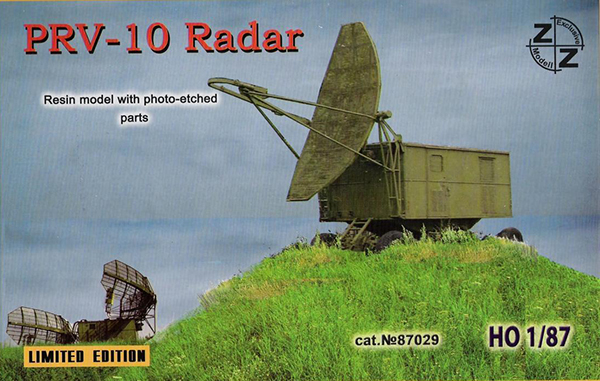 ZZ Models 87029: NL Sõjaväe raadiokõrguselokaator PRV-10 Konus