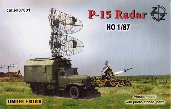 ZZ Models 87031: Советская РЛС П-15 Тропа (ЗиЛ-157)