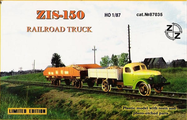 ZZ Models 87035: ZiS-150 raudtee veoauto