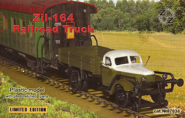 ZZ Models 87038: Zil-164 raudtee veoauto